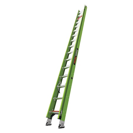 Little Giant Ladders 32 ft Fiberglass Extension Ladder, 375 lb Load Capacity 17932