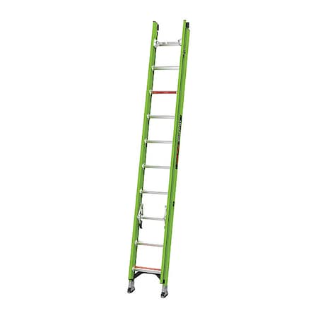 Little Giant Ladders 20 ft Fiberglass Extension Ladder, 375 lb Load Capacity 17920-186