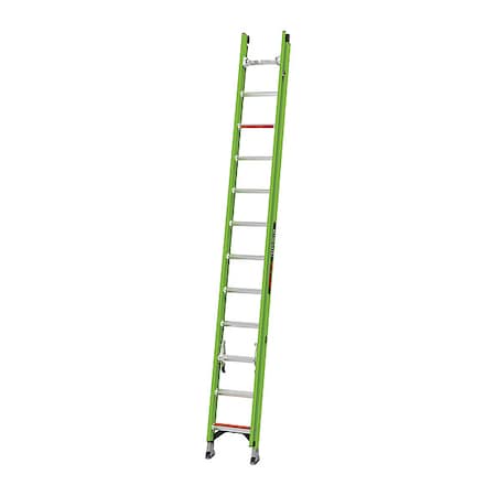 Little Giant Ladders 24 ft Fiberglass Extension Ladder, 375 lb Load Capacity 17924-186