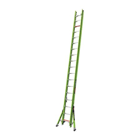 Little Giant Ladders 36 ft Fiberglass Extension Ladder, 300 lb Load ...