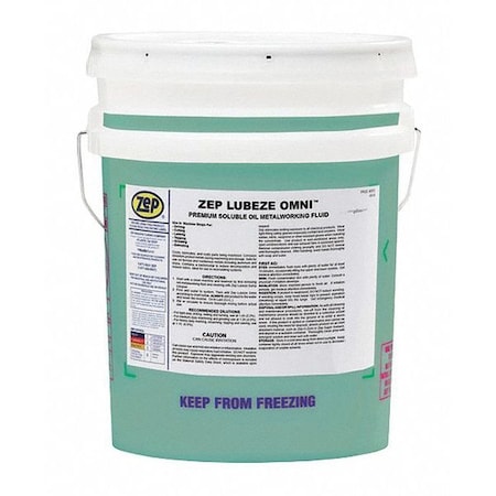Zep Lubricant, 5 gal, Pail, Mineral Oil, Dark Green 153535