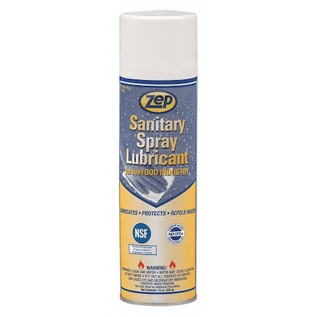 ZEP Lubricant, Wet Film, Aerosol Can, PK12 24601