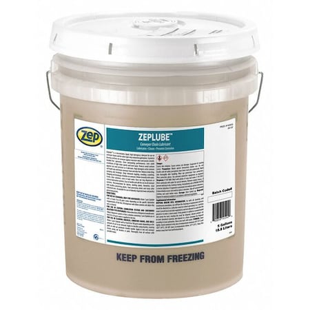 Zep 5 gal, Pail, Water, Amber 145935