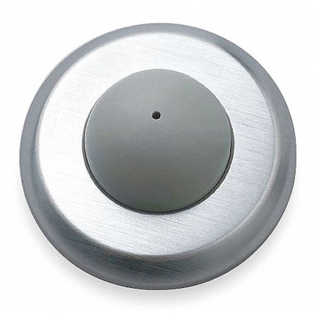 Rockwood Door Stop, Wall Mount, SS, Silver 406 US32D