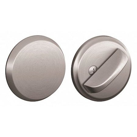 Schlage Residential One-Sided Deadbolt, Bright Chrome Finish B81N 626
