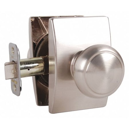 Schlage Residential Knob Lockset, Satin Nickel, Passage, Gr 2 F10 AND 619 CEN