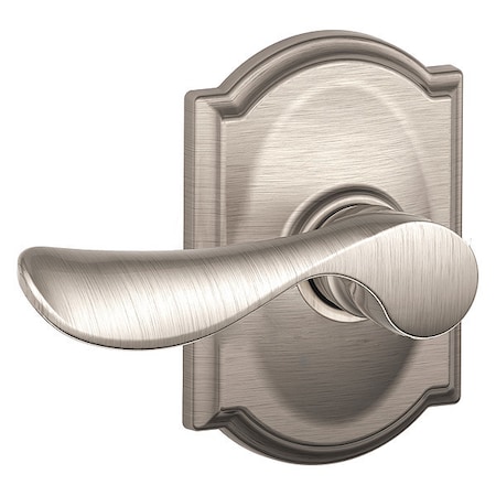 Schlage Residential Door Lever Lockset, Satin Nickel, Passage F10 CHP 619 CAM