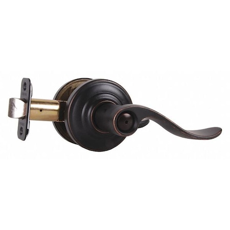 Schlage Residential Lever Lockset, Antique Bronze, Privacy F40 ACC 716 AND