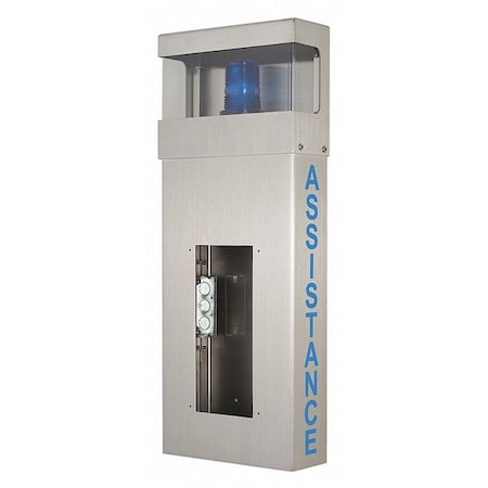 Aiphone Assistance Phone Tower Box, Wall Mount WB-HA