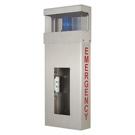 Aiphone Emergency Phone Tower Box, Wall Mount WB-HE