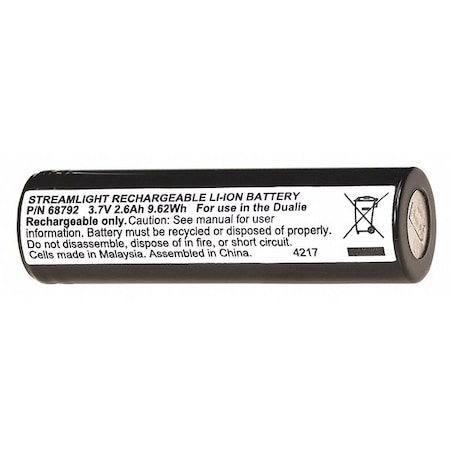Streamlight Flashlight Battery Pack, 3.6V 68792