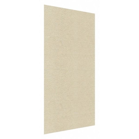 Auralex Acoustics Acoustic Panel, 1.05 NRC, Fiberglass Core, 24 in W, 4 ft L, 2 in Thick, Sandstone M224SST