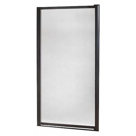 Fgi Shower Door, Al, Dark Brown, 33" x 65" Sz TDSW3365-RN-OR