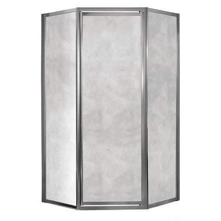 Fgi Shower Door, 18-1/2" x 24" x 18-1/2" Sz TDNA0570-OB-SV
