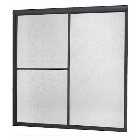 Fgi Tub Door, Al, Dark Brown, 60" x 58" Size TDST6058-RN-OR