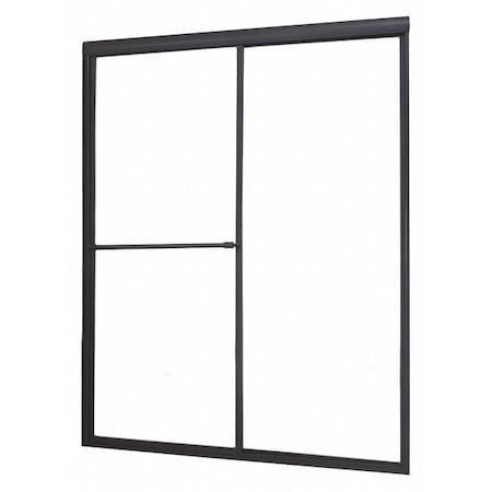 Fgi Shower Door, Al, Dark Brown, 48" x 70" Sz TDSS4870-CL-OR