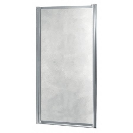 Fgi Shower Door, Aluminum, Silver, 25" x 65" Sz TDSW2565-OB-SV