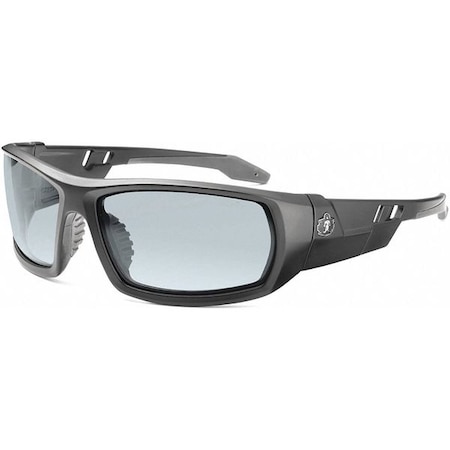 Ergodyne ODIN, Safety Glasses, Anti-Fog, Indoor/Outdoor Lens, Matte Black Frame, Full-Frame ODIN-AF