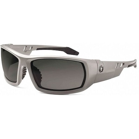 Ergodyne Safety Glasses, Smoke Scratch-Resistant ODIN