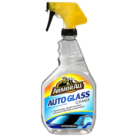 Armor All Auto Glass Cleaner, Vehicle Glass Cleaners, 22 fl oz, Contains Butyl AGLCT-22-1USLT