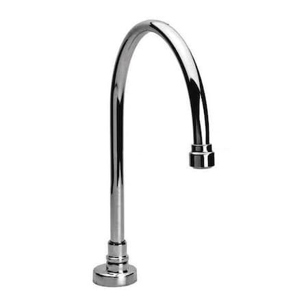 Speakman Manual Gooseneck Faucet, Single Hole Mount, Polished Chrome 1 Hole S-3345-CA-E