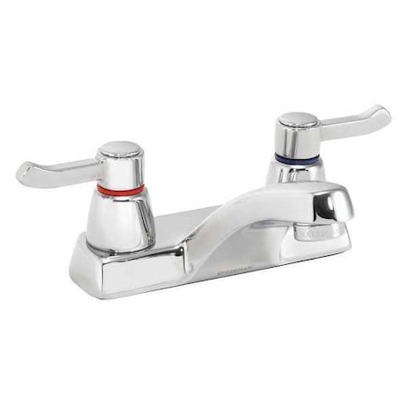 Speakman Bathroom Faucet Standard Spout, Polished Chrome, 2 Holes, Lever Handle SC-4072-E-LD