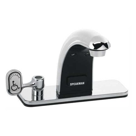 Speakman Sensor 2-3/16" Mount, 3 Hole Touchless Lavatory Faucet, Polished Chrome S-8718-CA-E