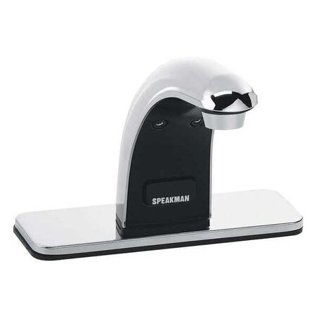 Speakman Sensor Single Hole Mount, 1 Hole Touchless Lavatory Faucet, Polished Chrome S-8810-CA-E