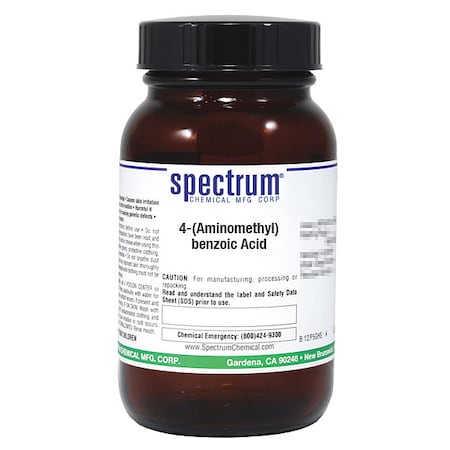 Spectrum Chemical Aminomethyl Benzoic Acid, 25g, Amber Glass A2588-25GM