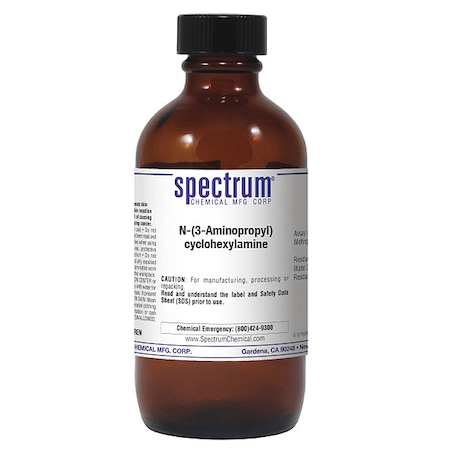 Spectrum Chemical N-(3-Aminopropyl)Cyclohexylamine, 100mL A1462-100ML