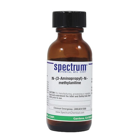 SPECTRUM N-(3-Aminopropyl)-N-Methylaniline, 25mL A1484-25ML