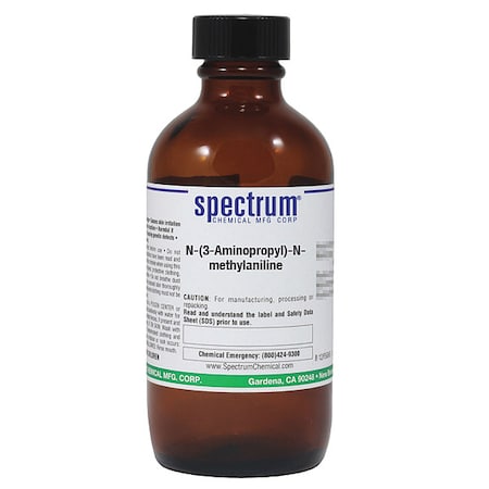 SPECTRUM N-(3-Aminopropyl)-N-Methylaniline, 100mL A1484-100ML