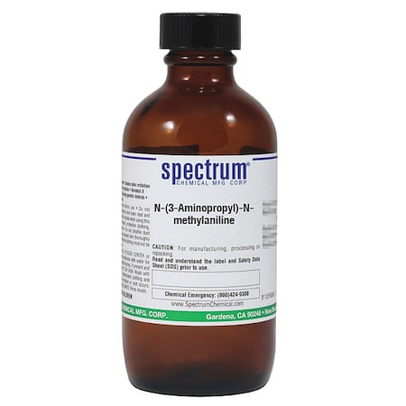 Spectrum Chemical N-(3-Aminopropyl)-N-Methylaniline, 100mL A1484-100ML