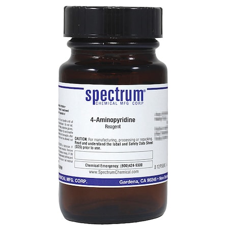 SPECTRUM Aminopyridine, 25g, CAS 504-24-5 AM164-25GM
