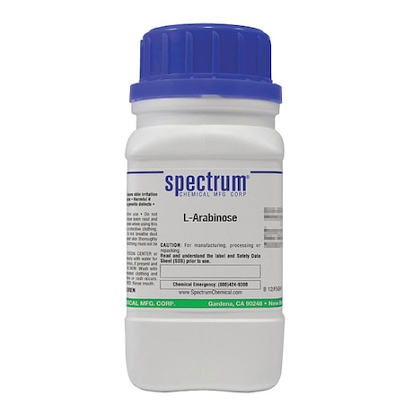 SPECTRUM L-Arabinose, 100g, CAS 5328-37-0, Poly AR110-100GM