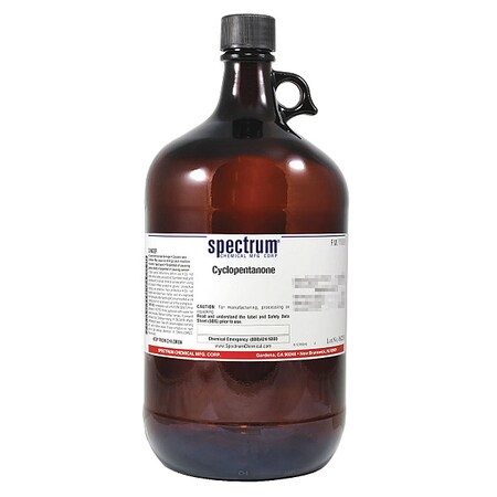 Spectrum Chemical Cyclopentanone, CAS 120-92-3, Amber Glass C1124-4LT