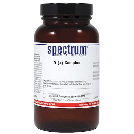 Spectrum Chemical D-(+)-Camphor, 100g, CAS 464-49-3 C1164-100GM