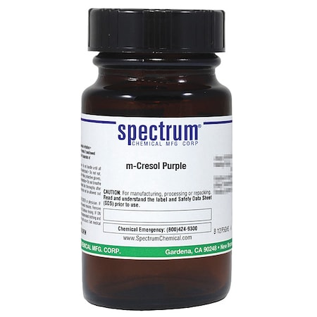 Spectrum M-Cresol Purple, 10g, 2303-01-7 CAS CR114-10GM