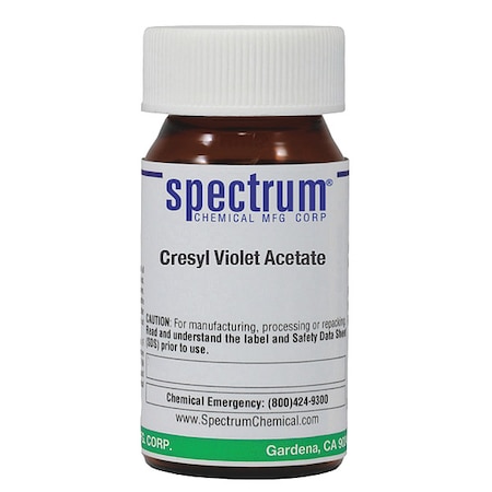 Spectrum Chemical Cresyl Violet Acetate, 5g, 10510-54-0 CAS CR125-5GM
