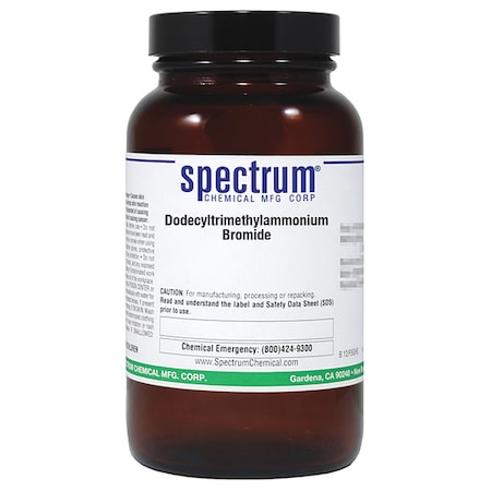 Spectrum Chemical Dodecyltrimethylammonium Bromide, 100g D3009-100GM