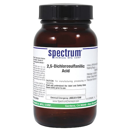 Spectrum Chemical Dichlorosulfanilic Acid, 25g, Amber Glass D1546-25GM