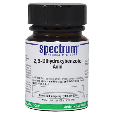 Spectrum Chemical Dihydroxybenzoic Acid, 25g, CAS 490-79-9 D2156-25GM