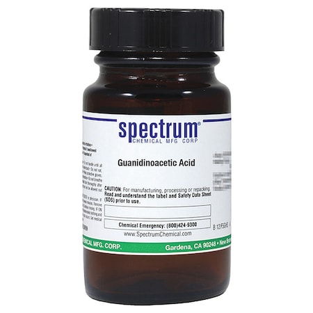 Spectrum Chemical Guanidinoacetic Acid, 25g, Amber Glass G3327-25GM