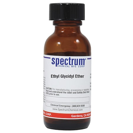 Spectrum Chemical Ethyl Glycidyl Ether, 25mL, CAS 4016-11-9 E1466-25ML