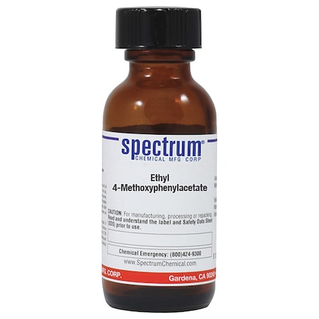 Spectrum Chemical Ethyl 4-Methoxyphenylacetate, 25mL E1496-25ML