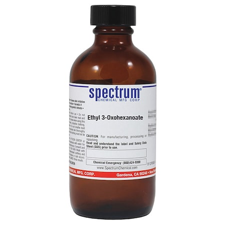 Spectrum Chemical Ethyl 3-Oxohexanoate, 100mL, CAS 3249-68-1 E2538-100ML