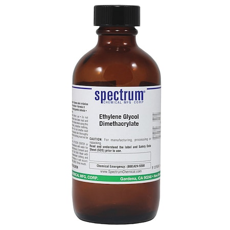 Spectrum Chemical Ethylene Glycol Dimethacrylate, 100mL E2861-100ML