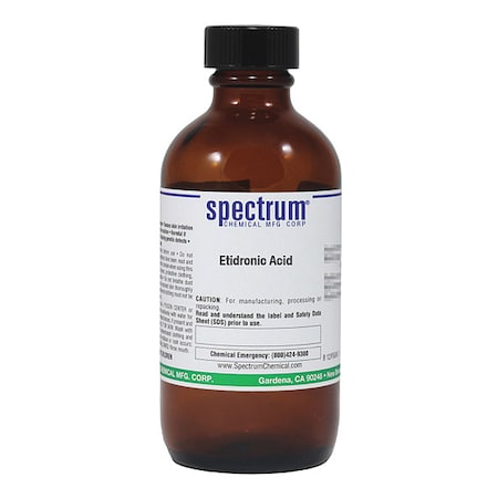 Spectrum Chemical Etidronic Acid, 100g, CAS 2809-21-4 E3490-100GM
