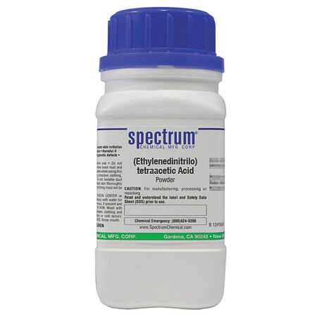 Spectrum Chemical Ethylenedinitrilo Tetraacetic Acid, 125g E3532-125GM