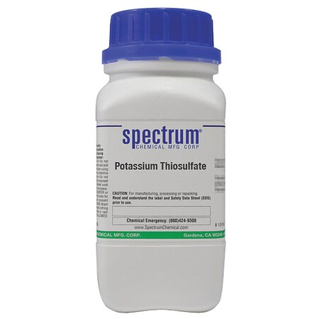 Spectrum Chemical Potassium Thiosulfate, 500g, CAS10294-66-3 P1718-500GM